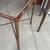 Vintage brass faux bamboo side table plant stand 2 thumbnail