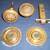 solid brass vintage doorknobs, heavy with FREE BONUS 1 thumbnail
