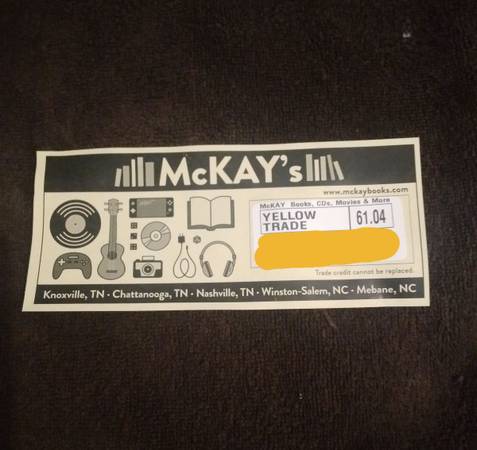 McKay's gift card 1