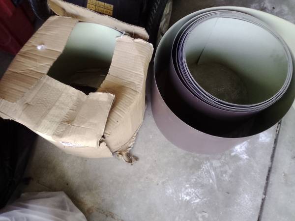 Gutter coil 11 3/4 150 ft 56 lbs mini roll royal brown 1