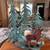 Elk and Pine Metal Candle Holder 1 thumbnail