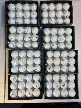 Dozen Titleist Used Golf Balls (8 dozen available) 1