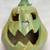Heavy 10" Luminary Mexico Pottery Squash Jack O' Lantern Halloween 1 thumbnail