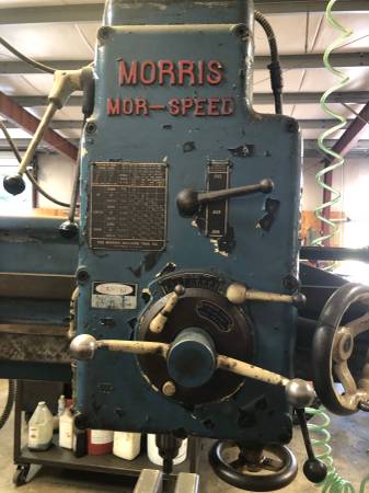 Morris Radial Drill Press 1