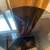 BRAND NEW Wood Side Table with Glass Top 3 thumbnail