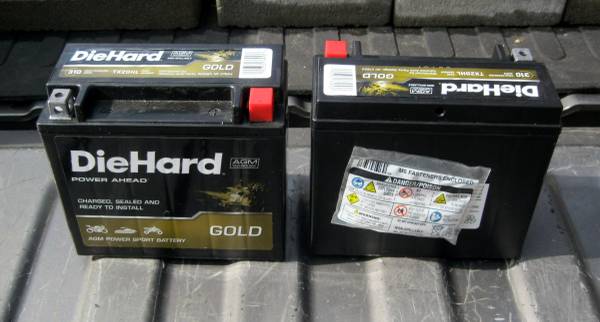 3 Brand New Die Hard Motorcycle Batteries, for Harley Davidsons 1