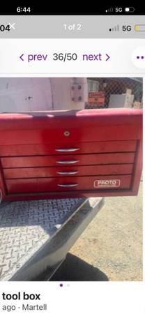 Proto tool box and tools 1