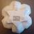 Porcelian White Rose Candle Holder by Two's Company. 2 thumbnail