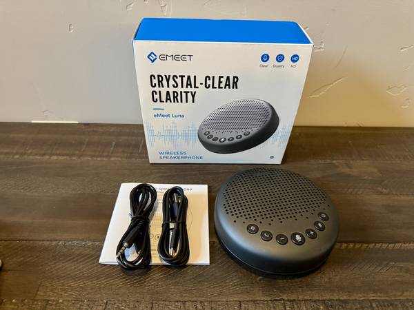 Wireless Speakerphone EMEET Luna 360° 1