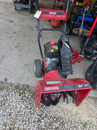 Craftsman Gas Snow Thrower 1