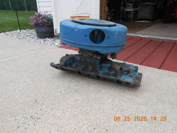 Ford 289 V8 2bbl Intake manifold,Carburetor,Distributor 1