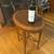 Beautiful side table oval nice design leather insert 1 thumbnail