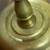 Mirror: vintage brass base oval one-sided vanity mirror 4 thumbnail
