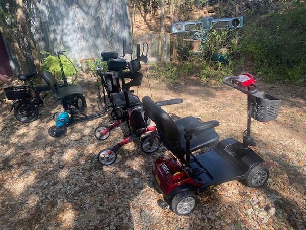 Mobility Items: Scooters, Transport Lifts, Wheeled Walker, Ebike 1
