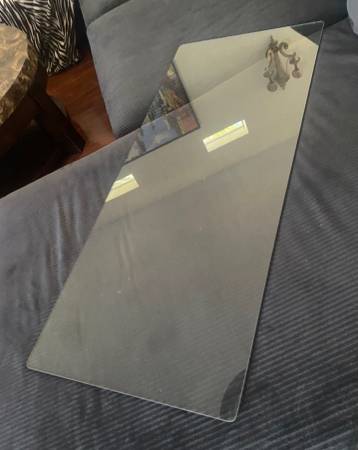 Rectangular Clear 1/4" Glass 1