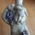 GARNIER LIQUEURS CERAMIC DIONYSUS WINE BOTTLE /DECANTER vintage Italy 2 thumbnail