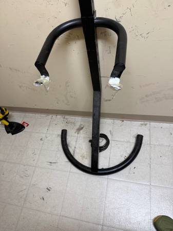 Standing / wall supported double bike rack - $50 (Reston)63470992044673121