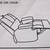 NEW (Lazy-Boy Style) Reclining Remote Massage Chocolate Brown Chairs 12 thumbnail