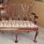 Settee Bench Carved Mahogany 22 thumbnail