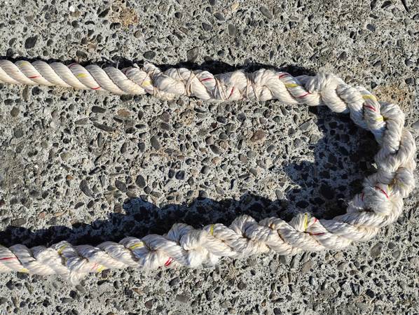 185' 3/4" 3-strand Nylon Anchor Line - $30 (Bellingham)63435874435841123