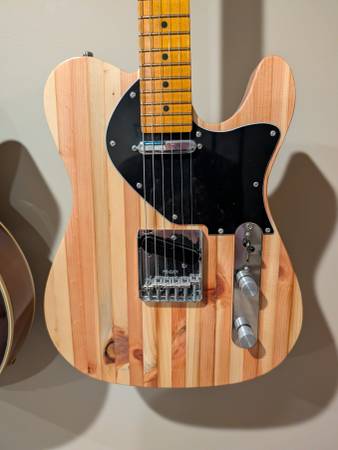Barnwood Tele Style With Warmoth Neck 1