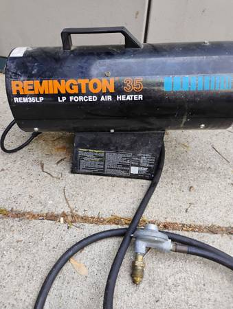 Remington 35 Forced Air Propane Heater 1