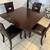 Dining table with 4 chairs 4 thumbnail