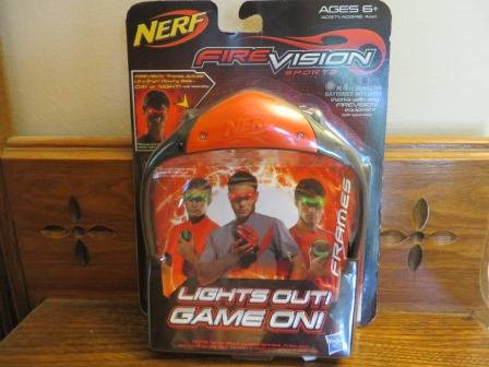 Nerf Fire Vision frames in red, new in original package 1