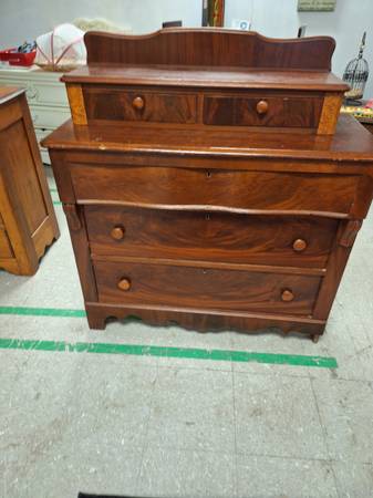 Highway dresser hidden upper drawer access 1