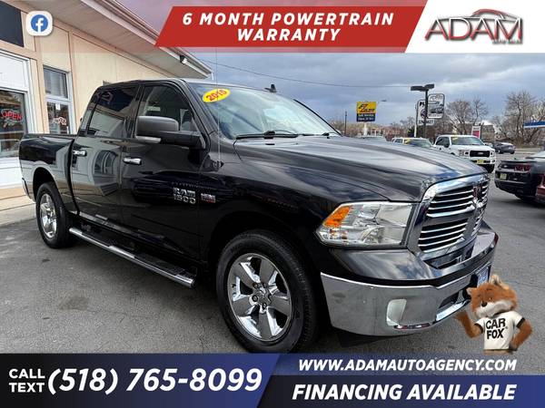 392 $/mes - 2015 Ram 1500 Big Horn 4x4 Crew Cab 5.5 - 24.999 $ (27 Colombia St Rensselaer, NY 12144)63478011565827123