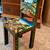Tigua Ecuador Hand Painted Folk Art Rural Life Children's Chair 5 thumbnail