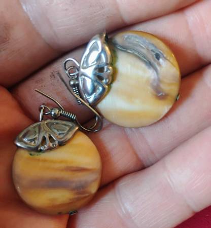 Abalone Shell Earrings Set 1