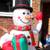 Inflatable SNOWMAN w PENGUINS Christmas Lawn Yard Holiday Decoration 2 thumbnail