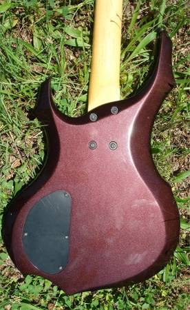 2001 LTD ESP Bass Electric Guitar w/bag - Purple Sparkle - $269 (athens)62863703895811124