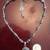 Sterling Silver Necklace with Beautiful Links and Natural Labradorite 4 thumbnail