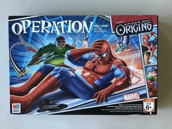 Marvel Spider-Man Operation Game 1