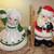 Mr. & Mrs. Santa Claus 12 Inches tall Ceramic 2 thumbnail