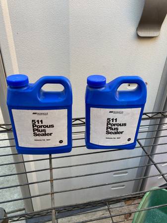 2 new Miracle 511 Porous Plus Sealers 1 quart size 1