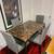 Small faux marble dining set 1 thumbnail