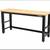 Husky 8 ft Adjustable Height Solid Wood Top Workbench In Black 1 thumbnail