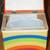 Vinyl Rainbow, 1970's Child's Hamper. With removable liner. 6 thumbnail