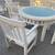 TEAK OUTDOOR DINING SET 4 thumbnail