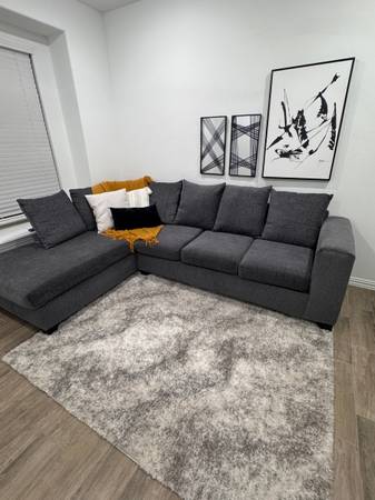 Couch rug and pictures 1