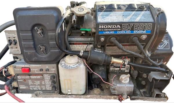 Honda EV 6010 6KW Generator Cabin Home Backup RV Propane Nat Gas 1