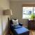 BLUE LINEN ARMCHAIR WITH OTTOMAN 1 thumbnail