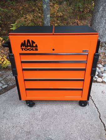 MAC Tools USA 🇺🇸 Professional 5-Drawer Utility Tool Cart Box Split Sliding 1