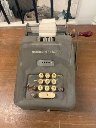Ramington Rand Adding Machine 1