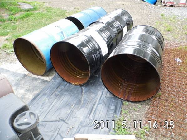 Barrels Plastic and Burn Barrels 1