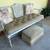Gorgeous Vintage Bench with Matching Ottoman - Pillows included 1 thumbnail