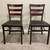 Peak Form Wood Ladder Back Folding Chairs - Set of 2 1 thumbnail
